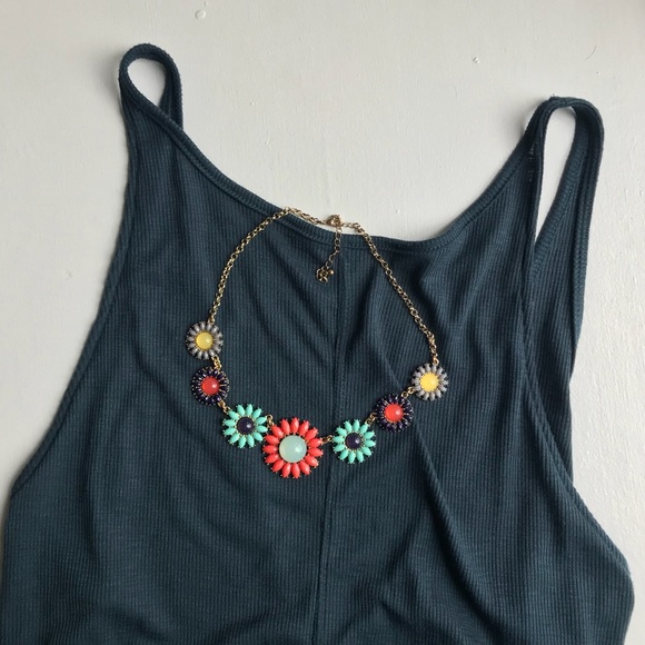 Francesca's Collections Jewelry - Francesca’s flowers & jewels statement necklace
